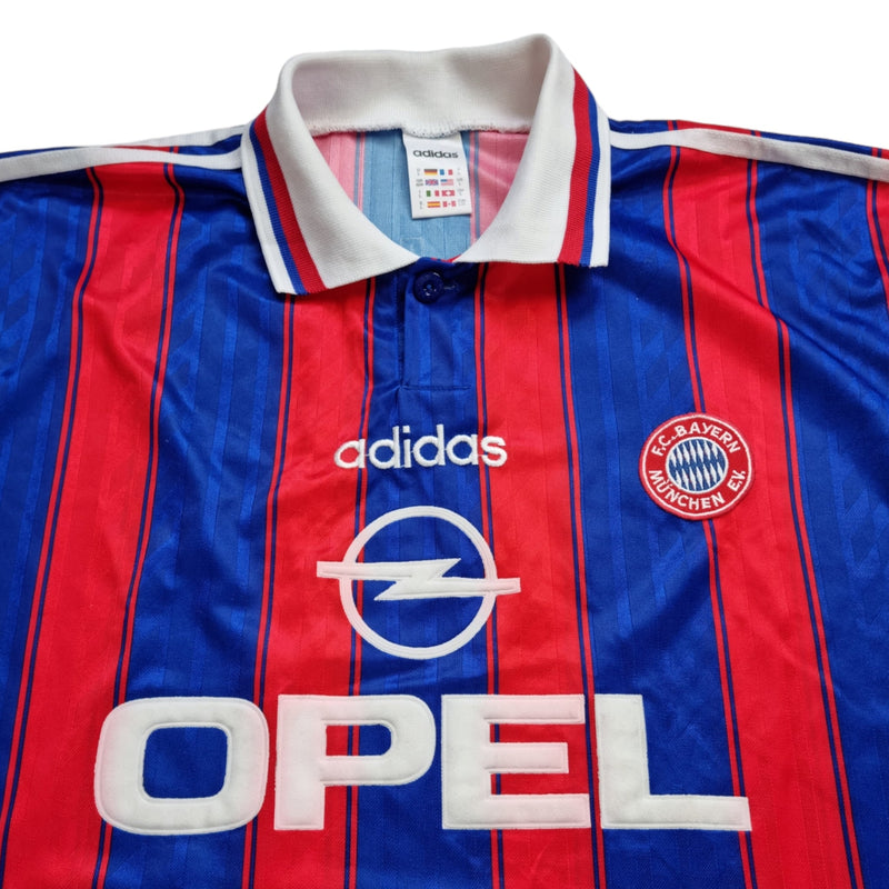 1995/97 Bayern Munich Home Football Shirt (L) Adidas - Football Finery - FF202847