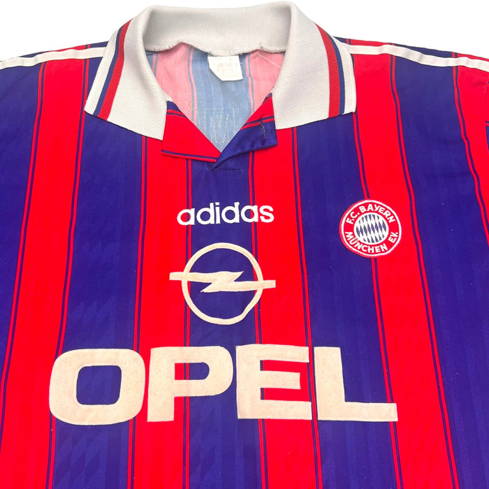 1995/97 Bayern Munich Home Football Shirt (M) Adidas - Football Finery - FF203000