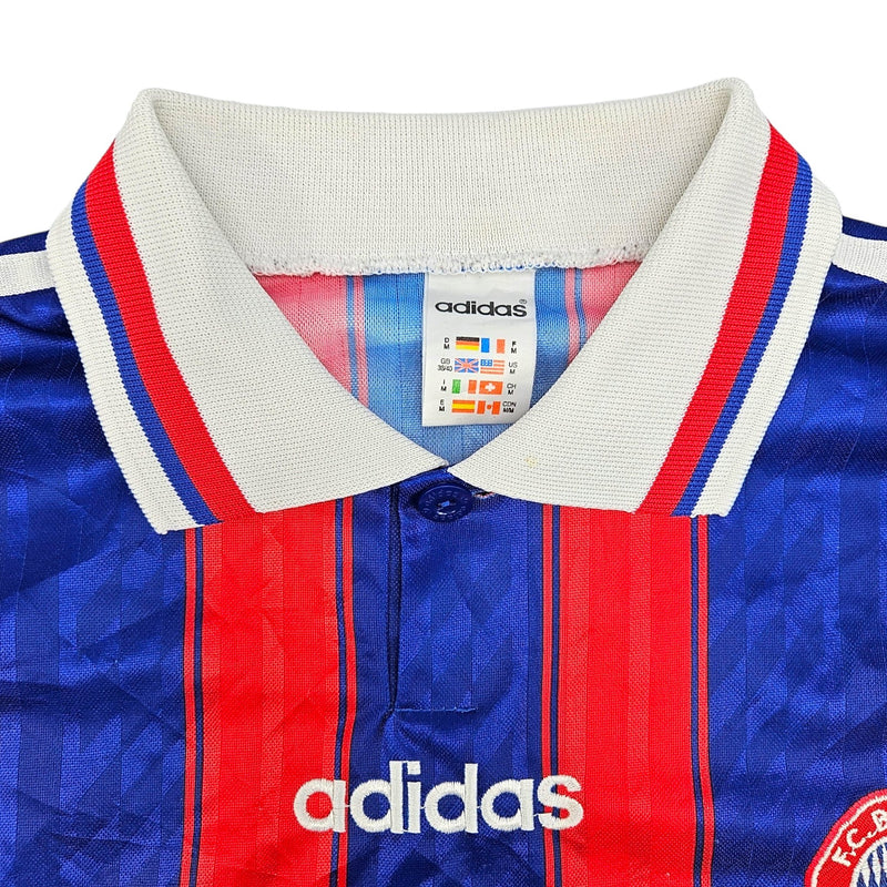 1995/97 Bayern Munich Home Football Shirt (M) Adidas - Football Finery - FF204202