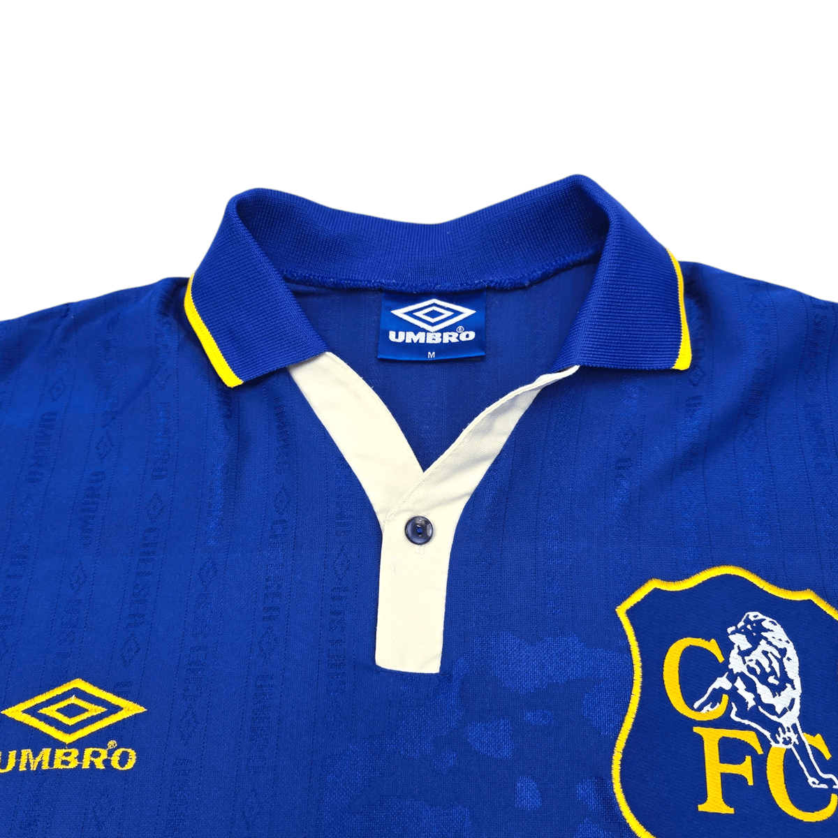 1995/97 Chelsea Home Football Shirt (M) Umbro - Football Finery - FF300338