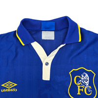 1995/97 Chelsea Home Football Shirt (M) Umbro - Football Finery - FF300338