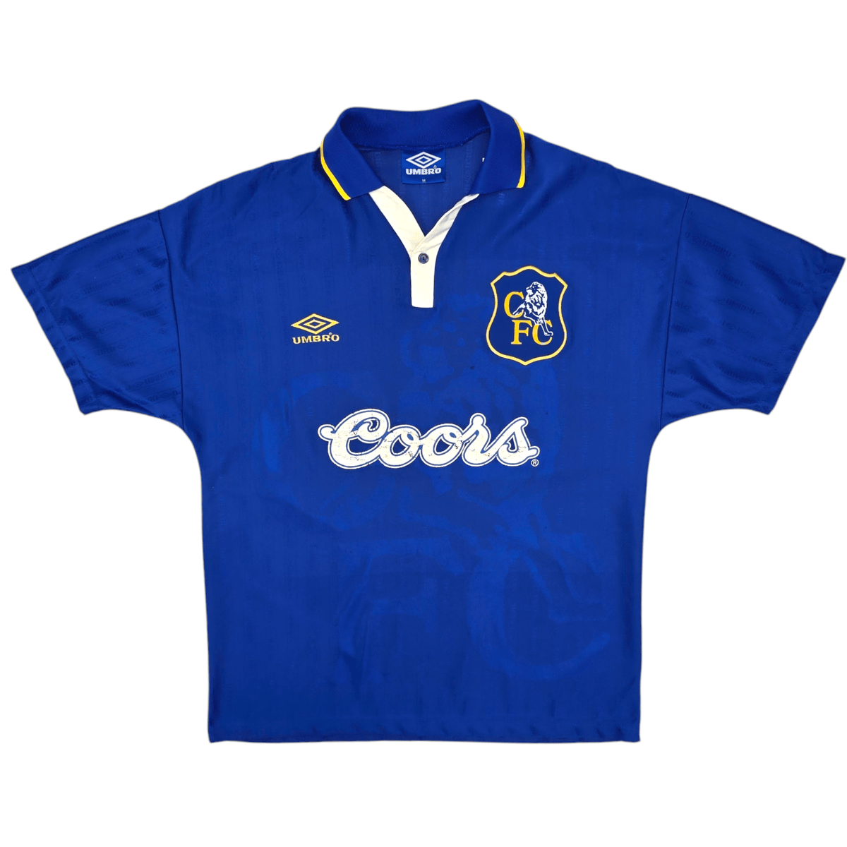 1995/97 Chelsea Home Football Shirt (M) Umbro - Football Finery - FF300338