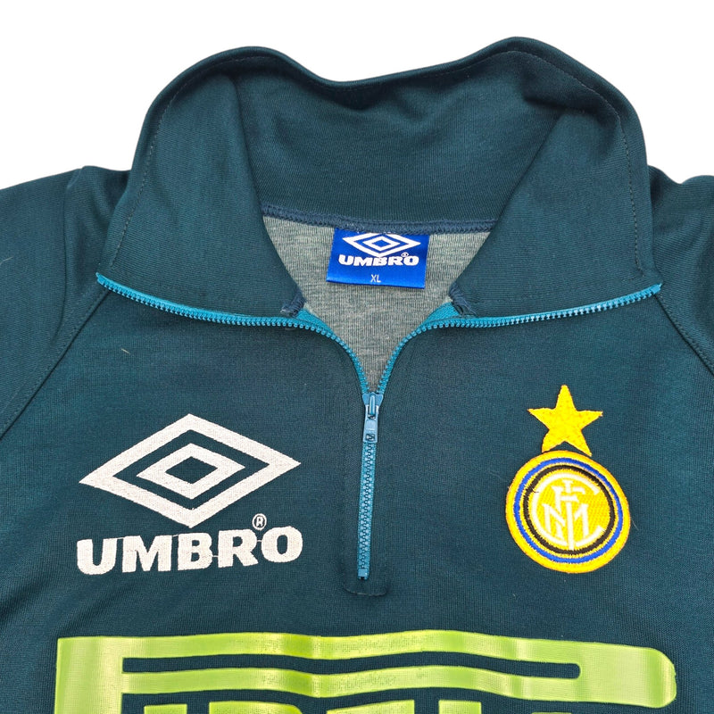 1995/97 Inter Milan (Training Sweater) Mint (XL) Umbro - Football Finery - FF202637