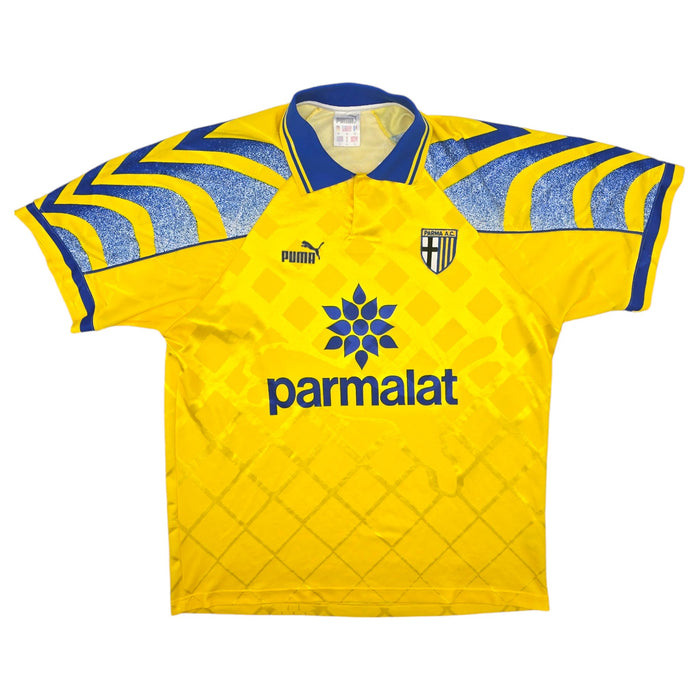 1995/97 Parma Away Football Shirt (M) Puma - Football Finery - FF204443