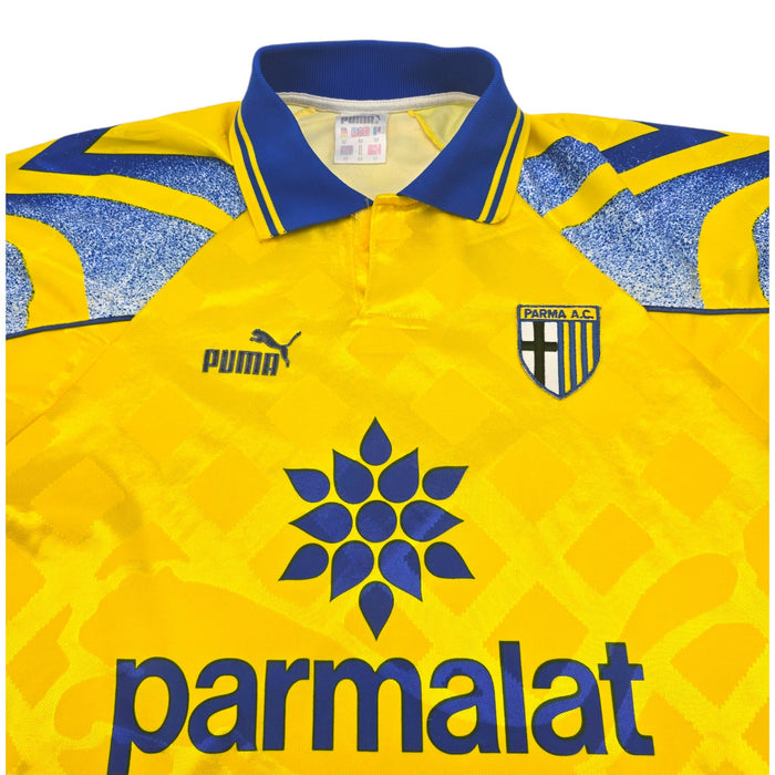 1995/97 Parma Away Football Shirt (M) Puma - Football Finery - FF204443