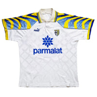 1995/97 Parma Home Football Shirt (L) Puma #6 Couto - Football Finery - FF202772