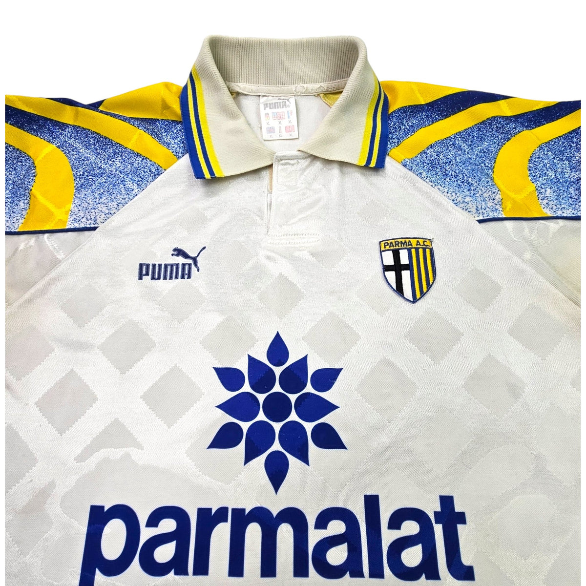 1995/97 Parma Home Football Shirt (XL) Puma - Football Finery - FF203492