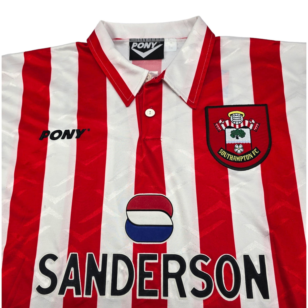 1995/97 Southampton Home Football Shirt (XL) Pony #7 Le Tissier - Football Finery - FF204201