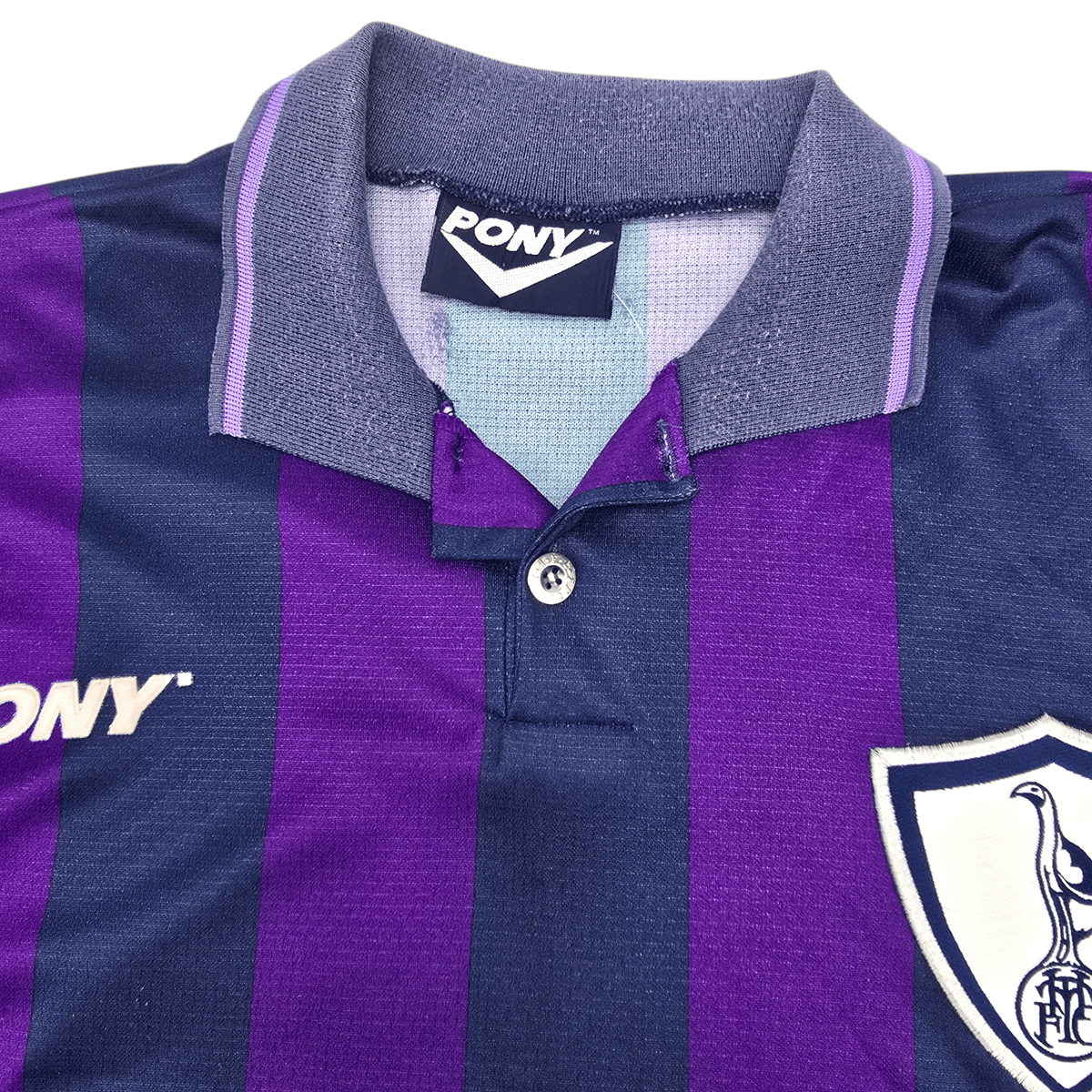 1995/97 Tottenham Hotspur Away Football Shirt (L) Pony - Football Finery - FF300049