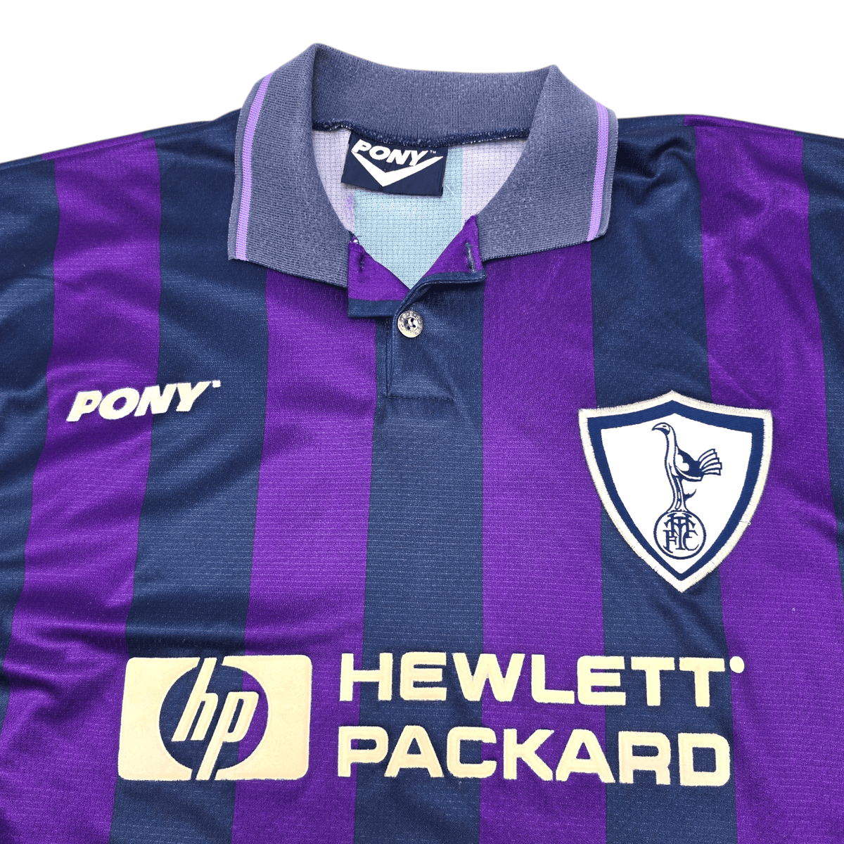 1995/97 Tottenham Hotspur Away Football Shirt (L) Pony - Football Finery - FF300049