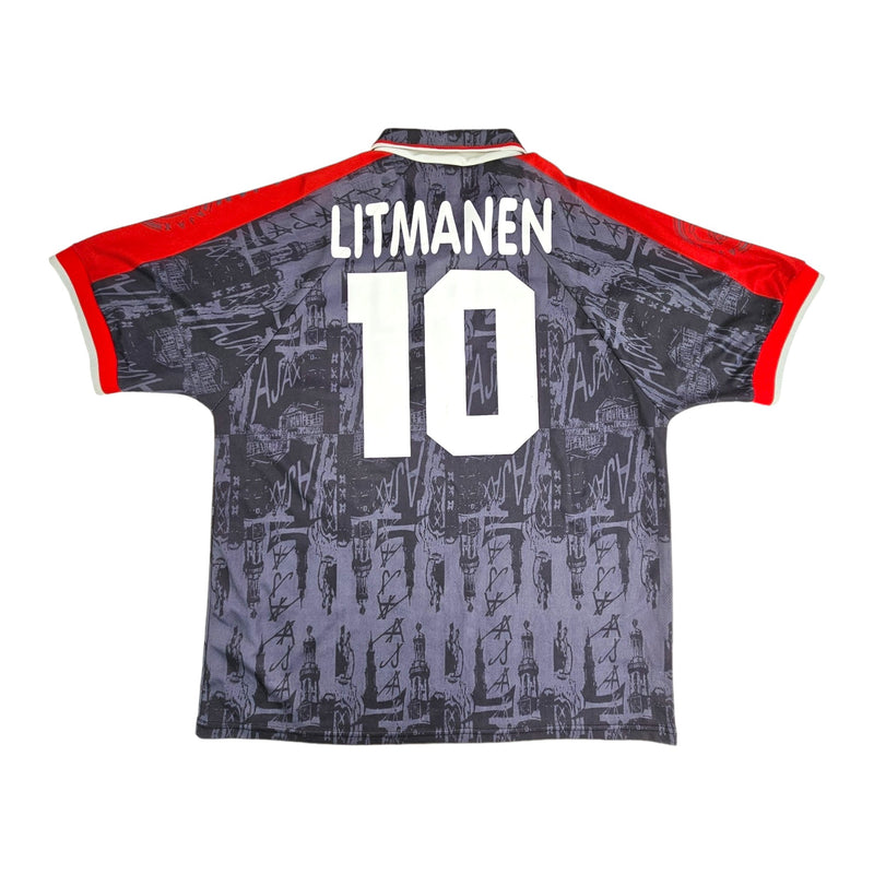 1996/97 Ajax Away Football Shirt (XL) Umbro # 10 Litmanen - Football Finery - FF202629