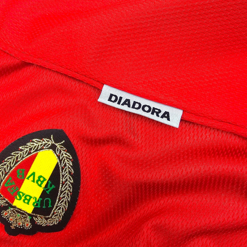 1996/97 Belgium Home Football Shirt (M) Diadora - Football Finery - FF204107