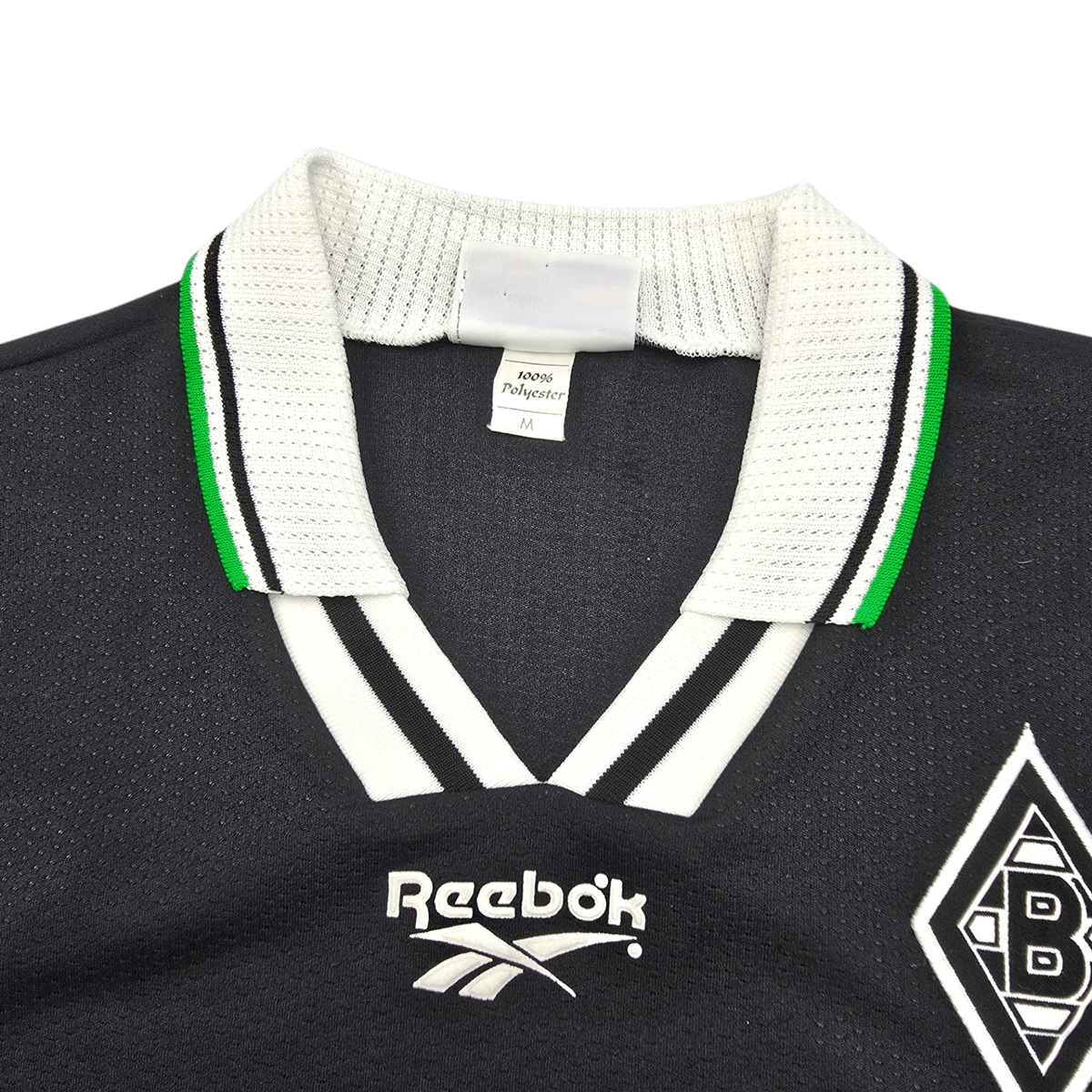 1996/97 Borussia Monchengladbach Away Football Shirt (M) Reebok - Football Finery - FF204519