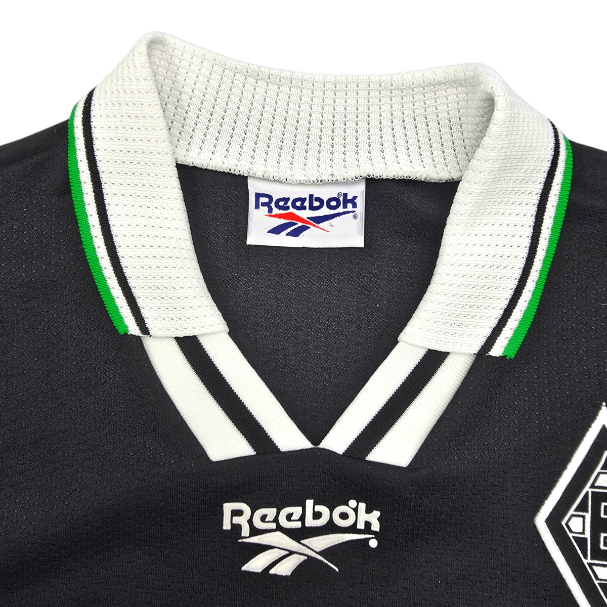 1996/97 Borussia Monchengladbach Away Football Shirt (M) Reebok - Football Finery - FF204519