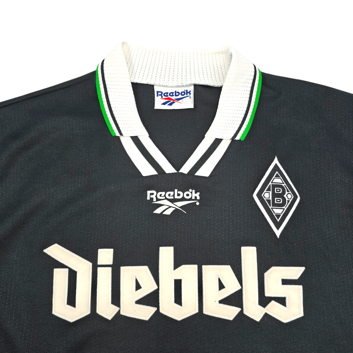 1996/97 Borussia Monchengladbach Away Football Shirt (M) Reebok - Football Finery - FF204519