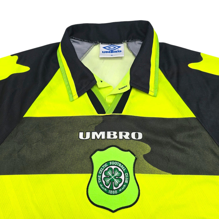 1996/97 Celtic Away Football Shirt (M) Umbro - Football Finery - FF204438