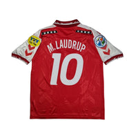 1996/97 Denmark Home Football Shirt (L) Hummel #10 M.Laudrup - Football Finery - FF202764