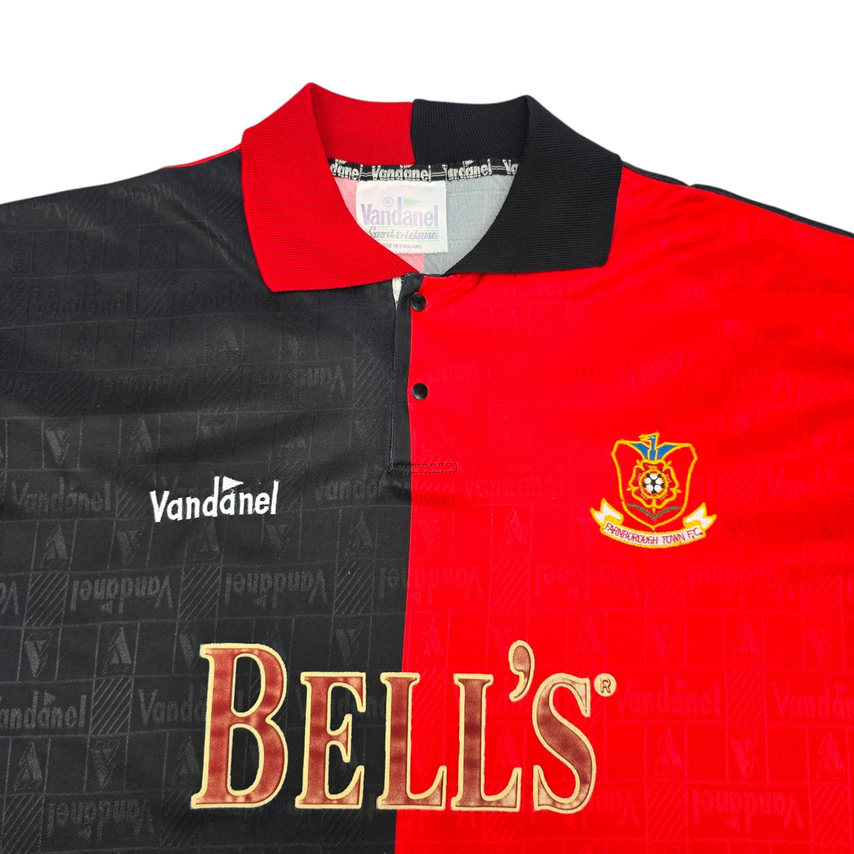 1996/97 Farnborough Town Away Football Shirt (XL) Vandanel - Football Finery - FF204455