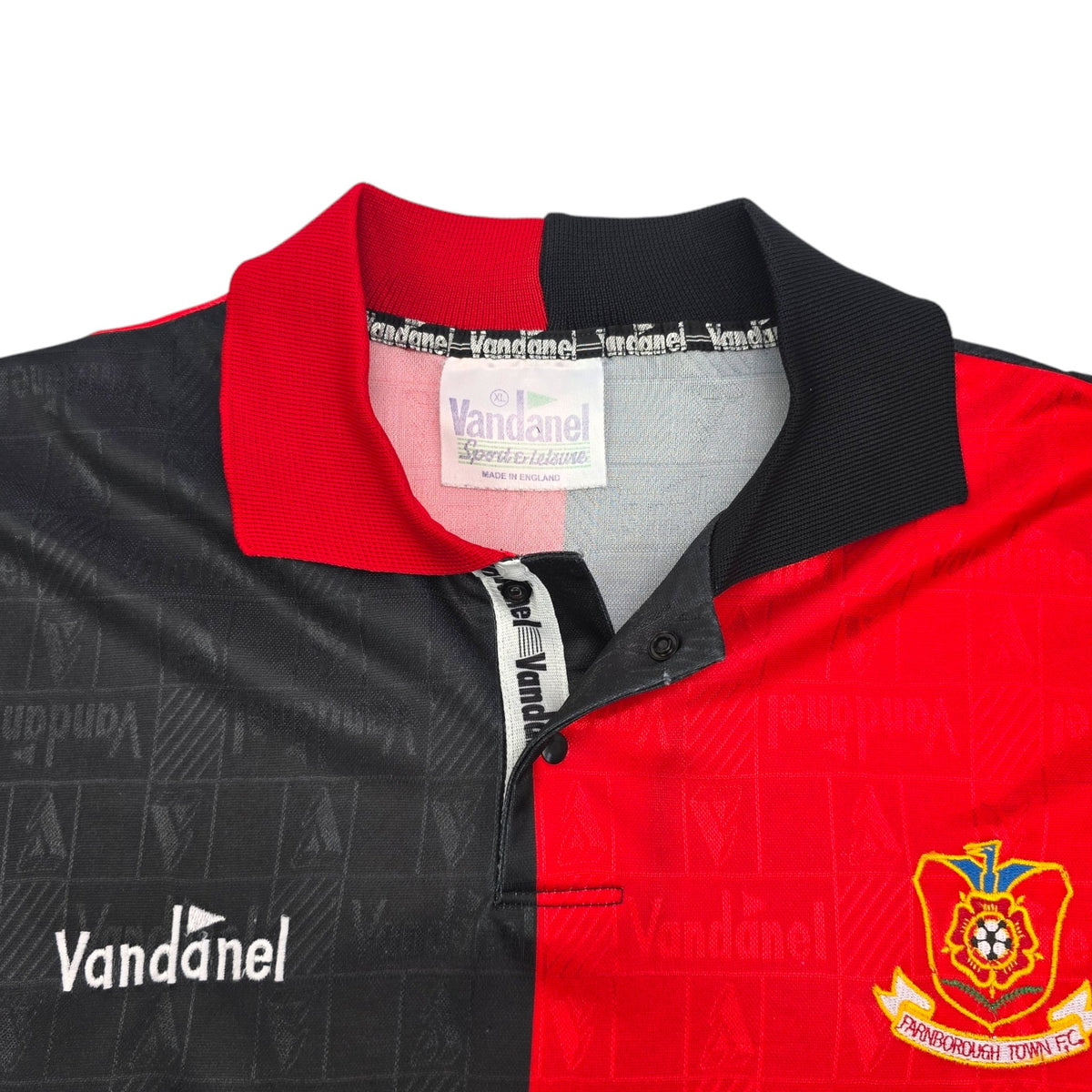 1996/97 Farnborough Town Away Football Shirt (XL) Vandanel - Football Finery - FF204455