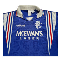 1996/97 Glasgow Rangers Home Football Shirt (L) Adidas - Football Finery - FF202883