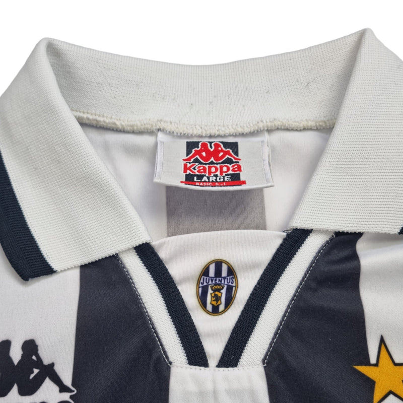 1996/97 Juventus Home Football Shirt (L) Kappa - Football Finery - FF202976