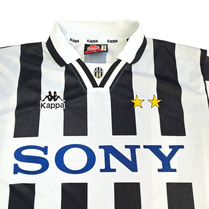 1996/97 Juventus Home Football Shirt (M) Kappa - Football Finery - FF202639