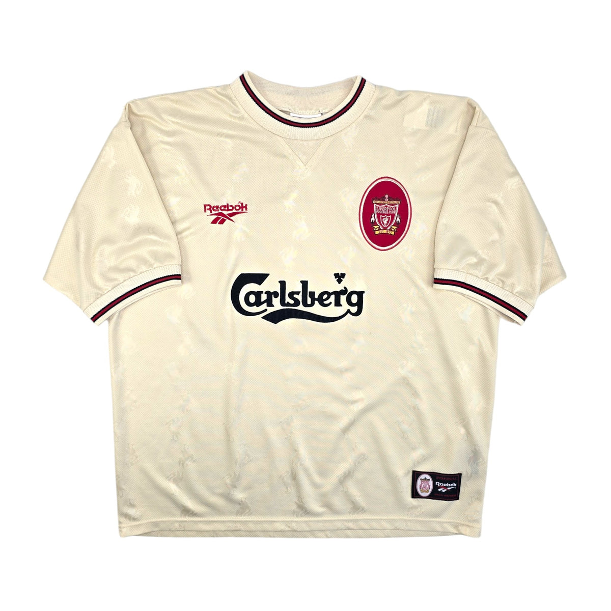 1996/97 Liverpool Away Football Shirt (XL) Reebok #7 McManaman - Football Finery - FF204216