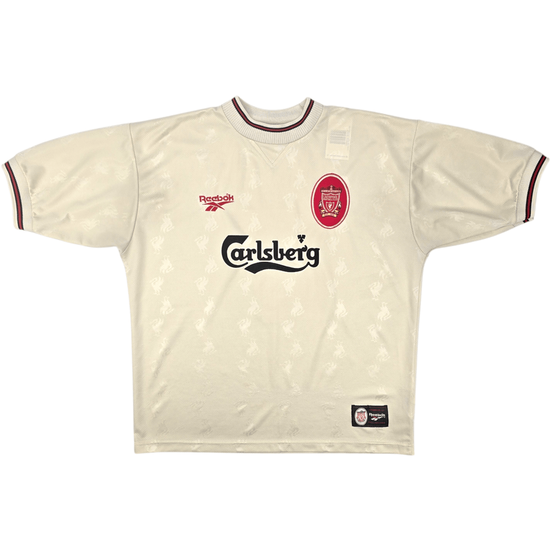 1996/97 Liverpool Away Football Shirt (XL) Reebok #7 McManaman - Football Finery - FF204619