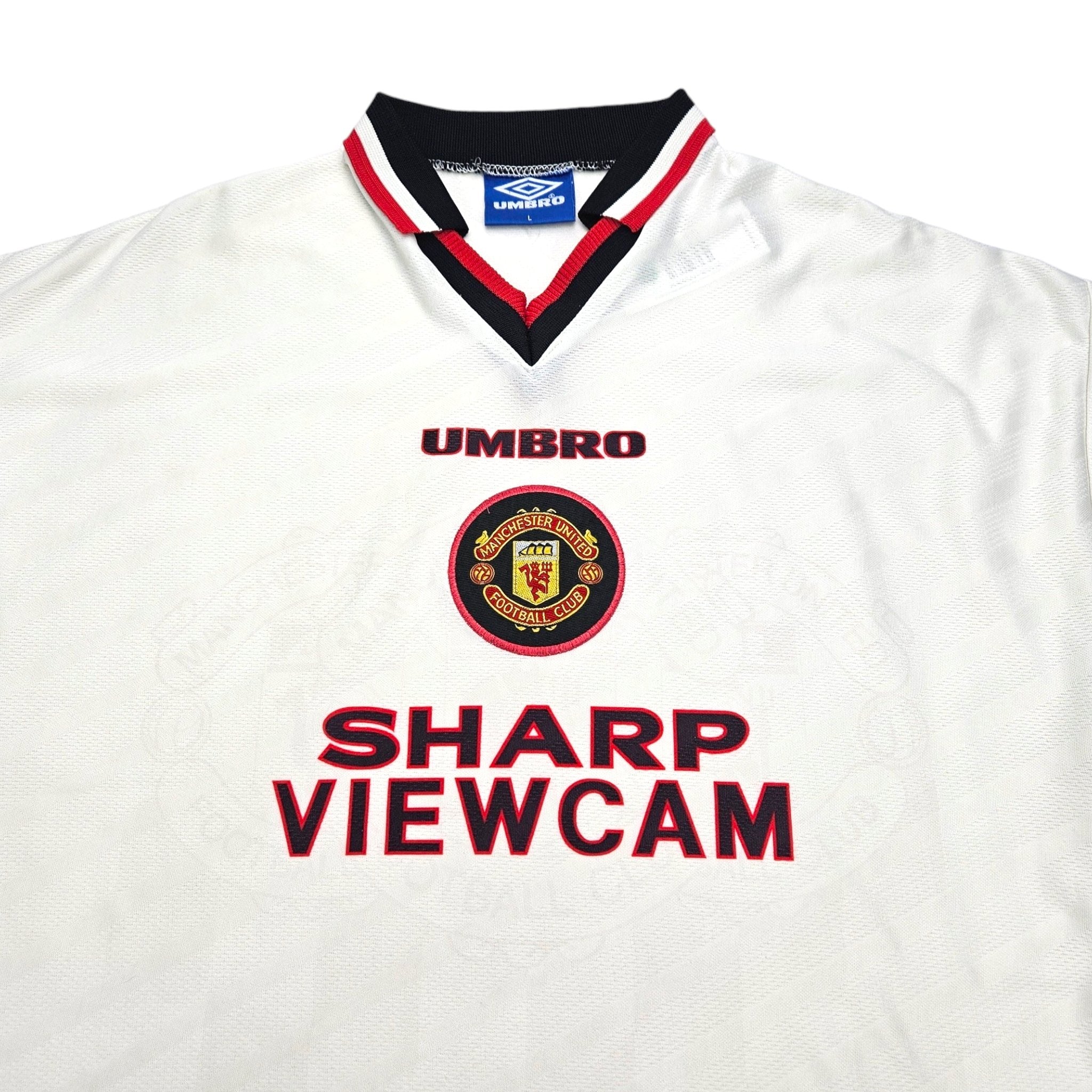1996/97 Manchester United Away Football Shirt (L) Umbro – Football 