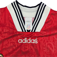 1996/97 Norway Home Football Shirt (L) Adidas - Football Finery - FF203283