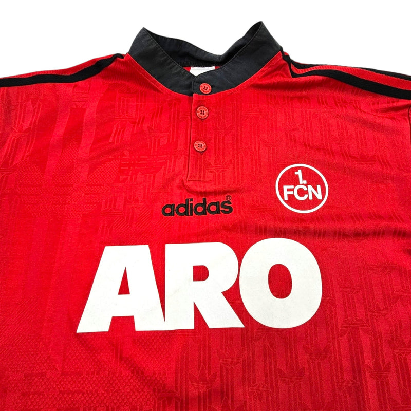 1996/97 Nuremberg Home Football Shirt (L) Adidas #5 - Football Finery - FF203270