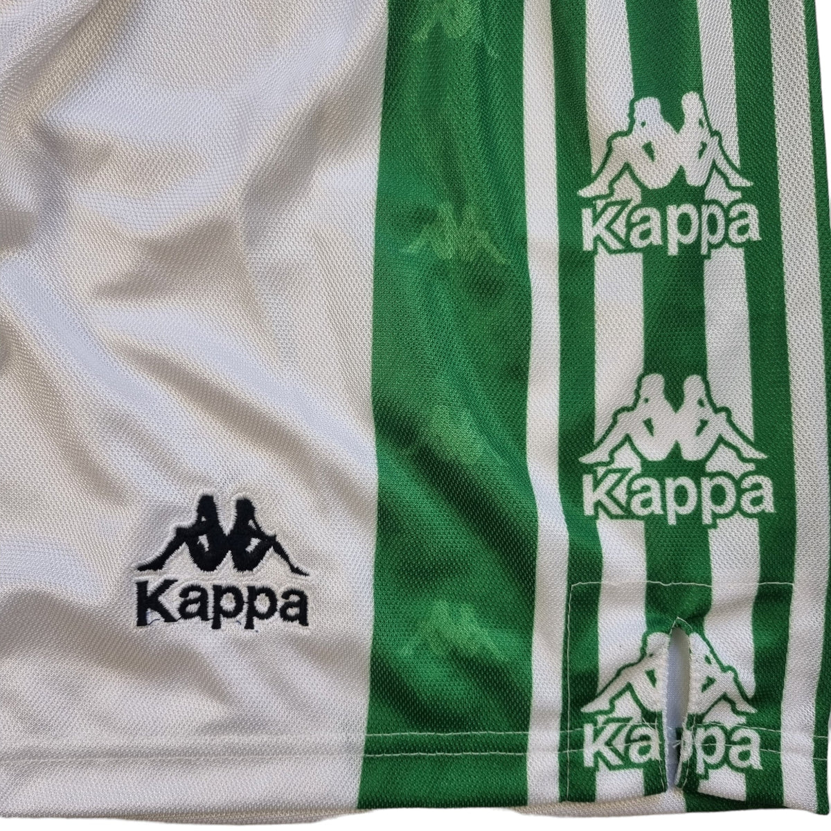 1996/97 Real Betis Home Football Shorts (L) Kappa - Football Finery - FF203032