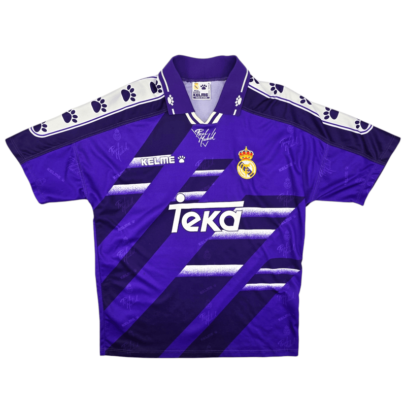 1996/97 Real Madrid Away Football Shirt (M) Kelme - Football Finery - FF204527