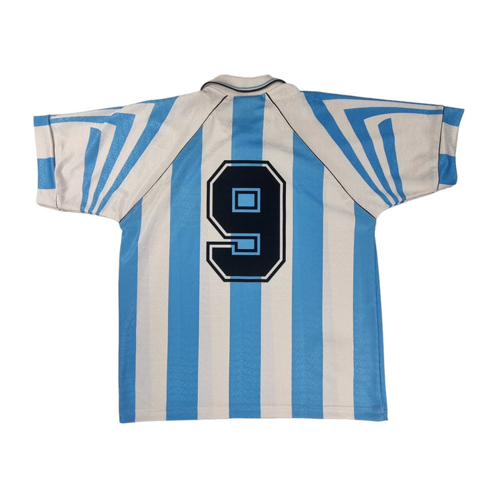 1996/98 Argentina Home Football Shirt (M) Adidas # 9 (Batistuta) - Football Finery - FF202414