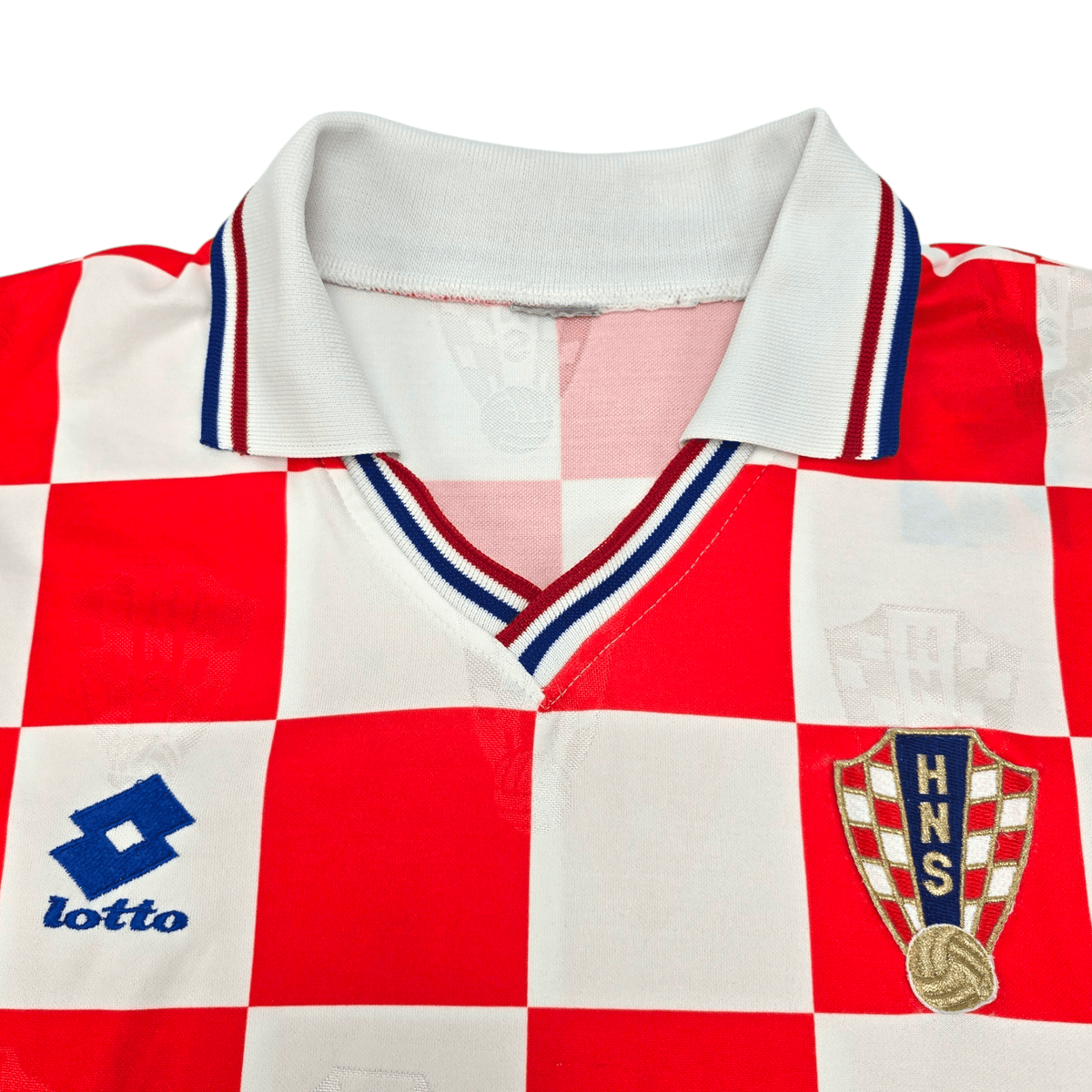 1996/98 Croatia Home Football Shirt (XL) Lotto - Football Finery - FF300119