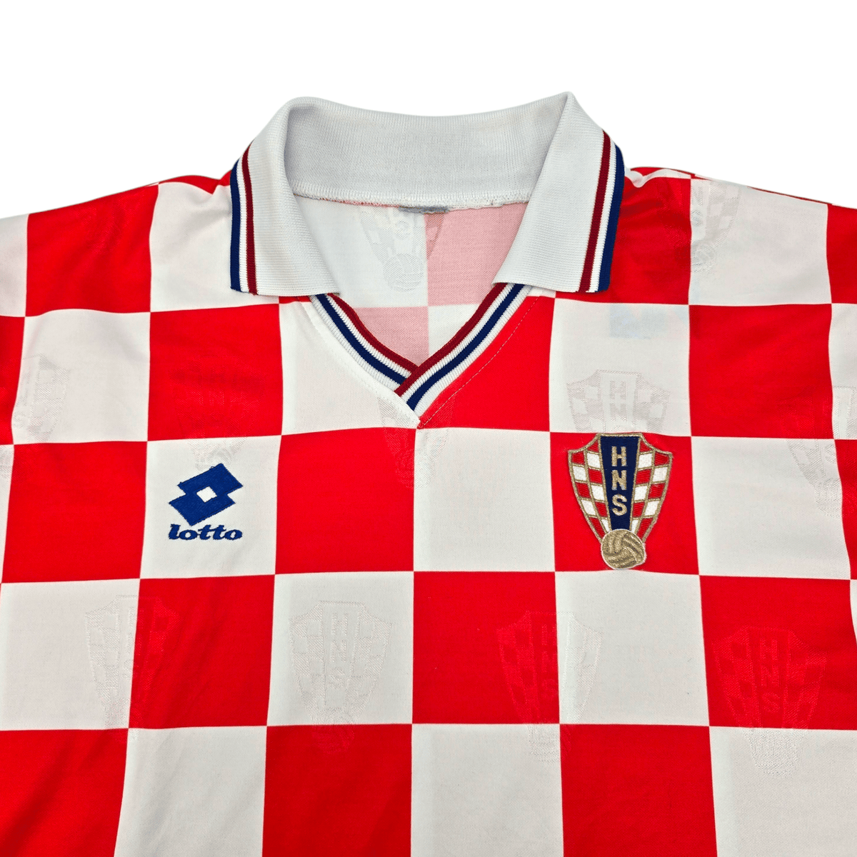 1996/98 Croatia Home Football Shirt (XL) Lotto - Football Finery - FF300119