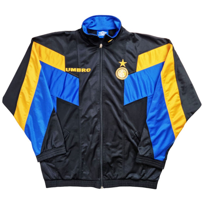 1996/98 Inter Milan Tracksuit Top (L) Umbro - Football Finery - FF203038