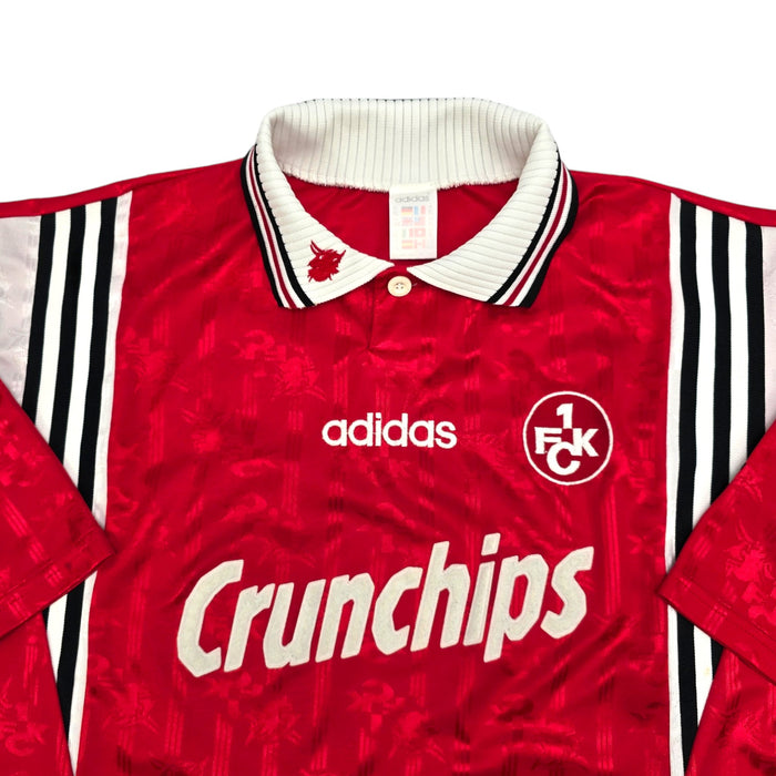 1996/98 Kaiserslautern Home Football Shirt (XL) Adidas - Football Finery - FF204437