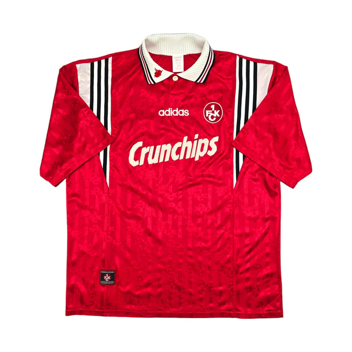 1996/98 Kaiserslautern Home Football Shirt (XL) Adidas - Football Finery - FF204437