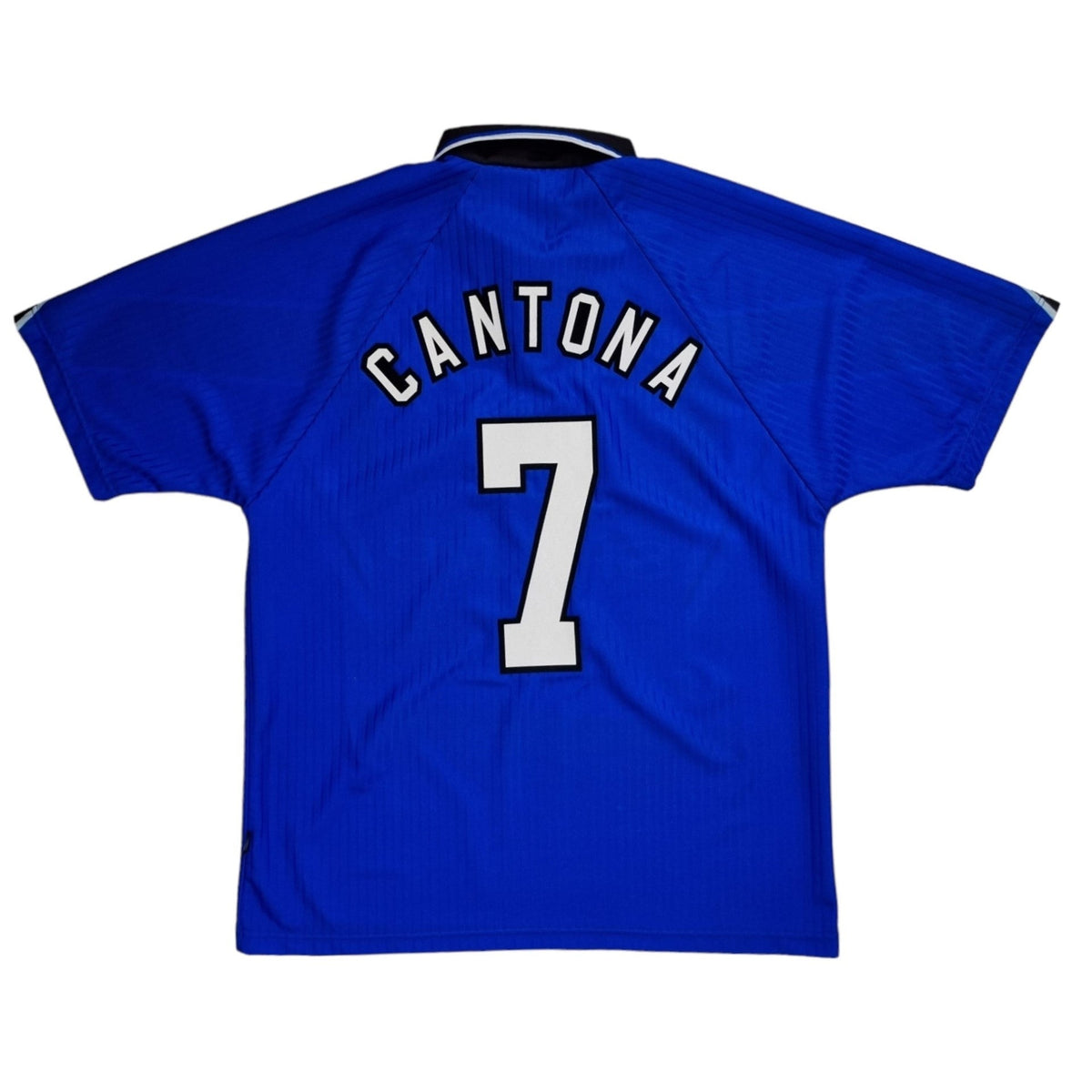 1996/98 Manchester United Third Football Shirt (L) Umbro #7 Cantona - Football Finery - FF202356