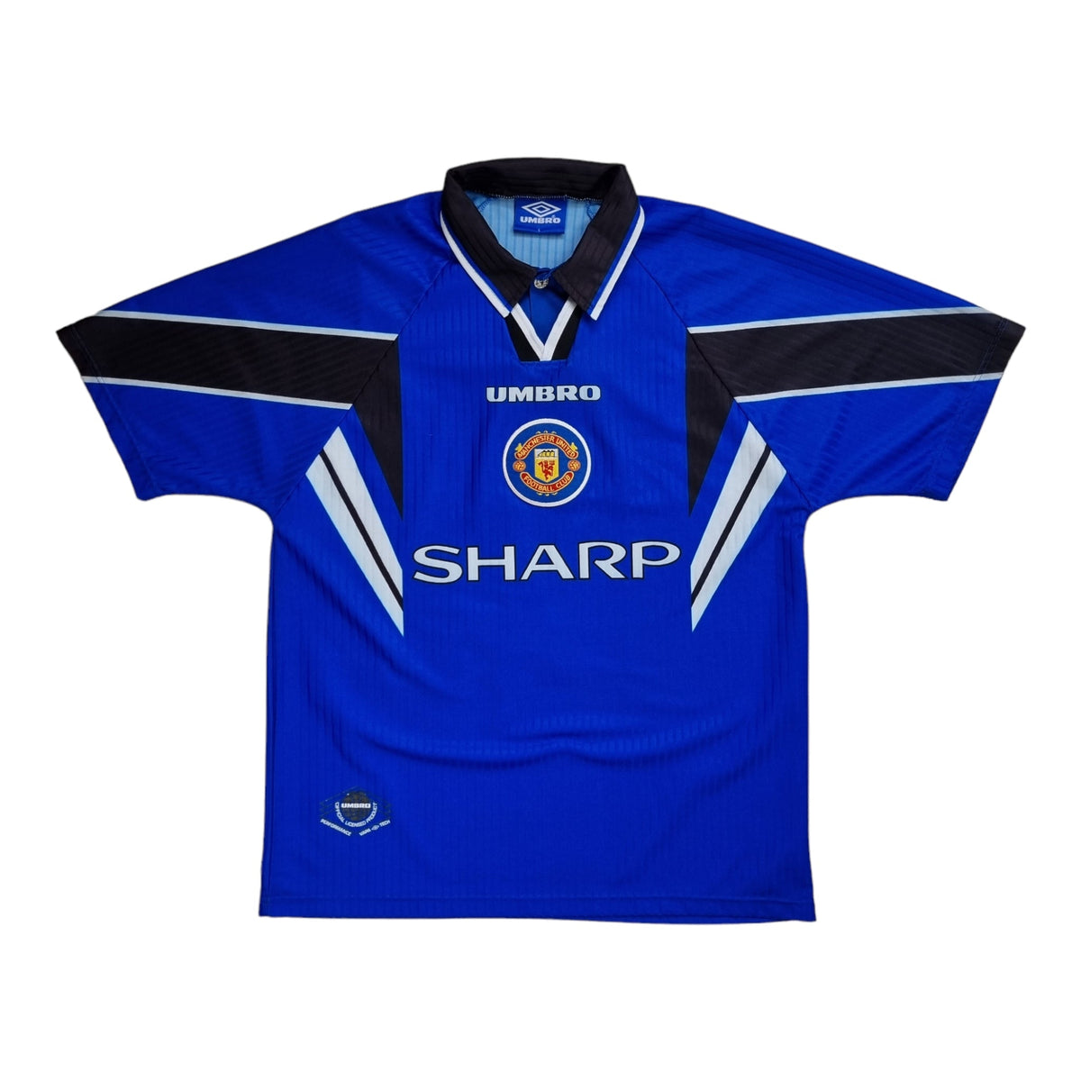 1996/98 Manchester United Third Football Shirt (L) Umbro #7 Cantona - Football Finery - FF202356