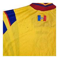 1996/98 Romania Home Football Shirt (L) Adidas - Football Finery - FF203178