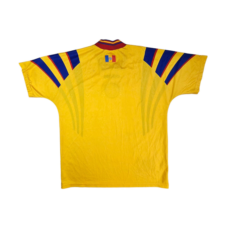 1996/98 Romania Home Football Shirt (L) Adidas - Football Finery - FF203178