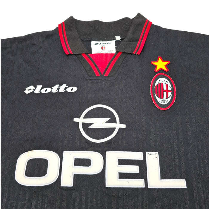 1997/98 AC Milan Away Football Shirt (L) Lotto - Football Finery - FF202647