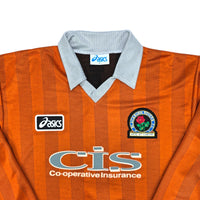 1997/98 Blackburn Rovers Third Football Shirt (XL) Asics #9 Sutton (Player Version) - Football Finery - FF204080