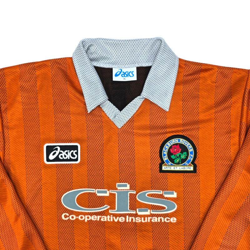 1997/98 Blackburn Rovers Third Football Shirt (XL) Asics #9 Sutton (Player Version) - Football Finery - FF204080