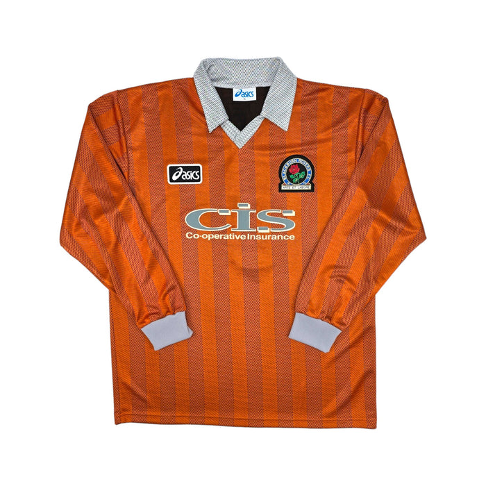 1997/98 Blackburn Rovers Third Football Shirt (XL) Asics #9 Sutton (Player Version) - Football Finery - FF204080