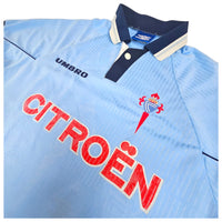 1997/98 Celta Vigo Home Football Shirt (L) Umbro - Football Finery - FF203343