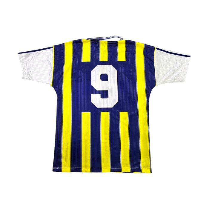 1997/98 Fenerbahce Home Football Shirt (L) Adidas # 9 - Football Finery - FF202690