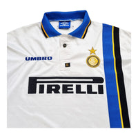 1997/98 Inter Milan Away Football Shirt (L) Umbro - Football Finery - FF202634
